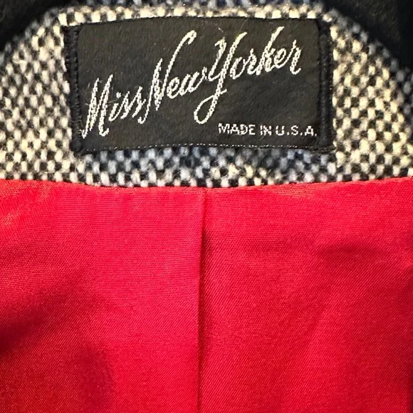 Vintage Miss New Yorker Wool Peacoat | 80s 90s Made in USA | Quiet Luxury - Picture 7 of 7